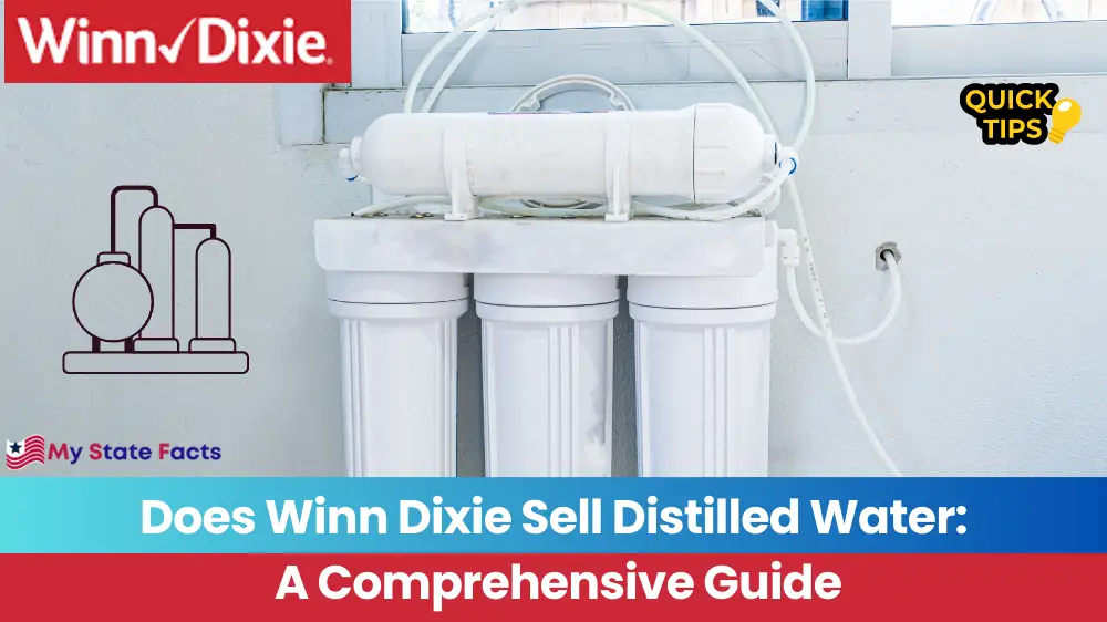Does Winn Dixie Sell Distilled Water A Comprehensive Guide