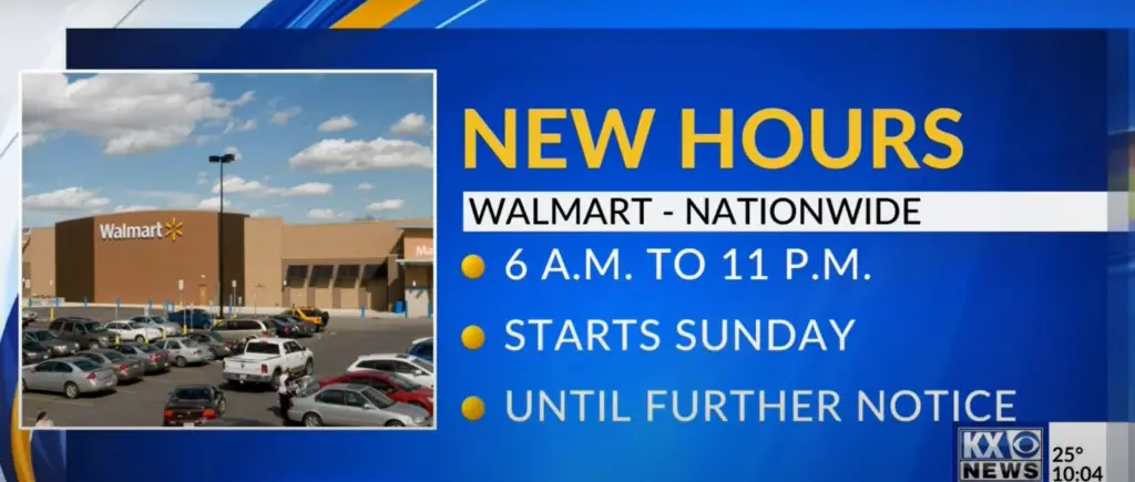 Walmart Closing Hour Update 